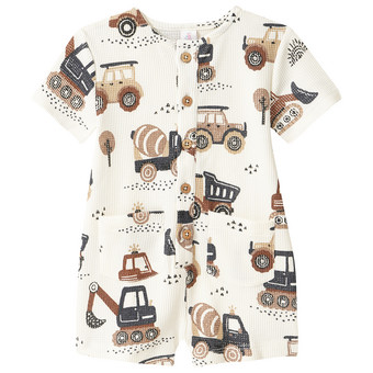 Newborn Overall mit Waffelstruktur