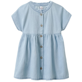 Baby Kleid in Denim-Optik