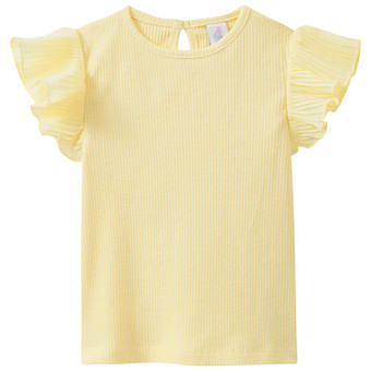 Baby T-Shirt mit Rippstruktur