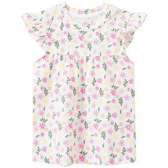 Baby T-Shirt mit Blümchen allover