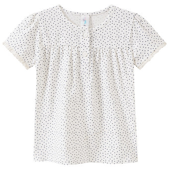 Baby T-Shirt mit Punkte-Allover