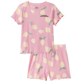 Mädchen Shorty mit gerippter Struktur
