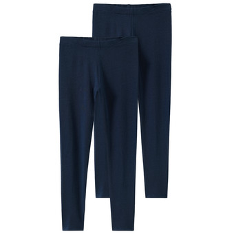 2 Kinder Leggings mit Bio-Baumwolle