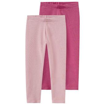 2 Baby Leggings aus Bio-Baumwolle