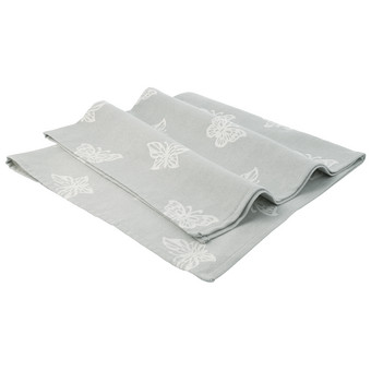 Tischdecke mit Schmetterlings-Allover