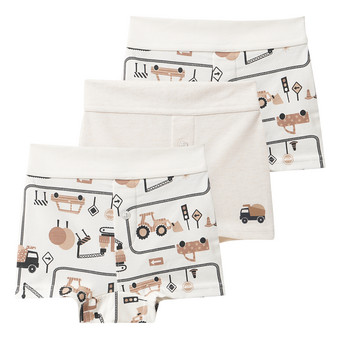 3 Baby Boxer mit Baufahrzeugen
