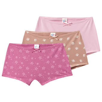 3 Mädchen Pantys mit Bio-Baumwolle