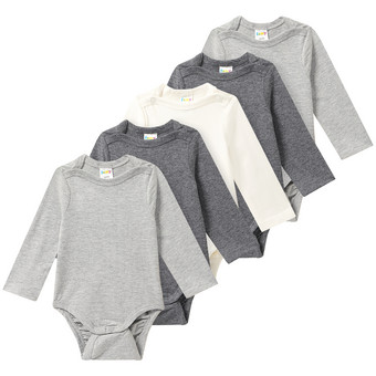 5 Baby Bodys im Farb-Mix