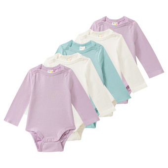 5 Baby Bodys im Farb-Mix