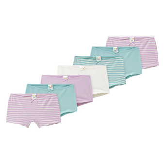 7 Mädchen Pantys aus Bio-Baumwolle