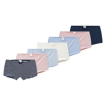 7 Mädchen Pantys aus Bio-Baumwolle