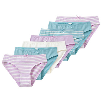 7 Mädchen Slips mit Bio-Baumwolle