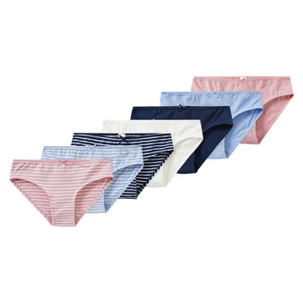 7 Mädchen Slips mit Bio-Baumwolle