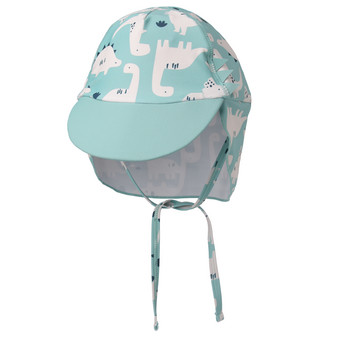 Baby UV-Badekappe mit Dinos UPF60
