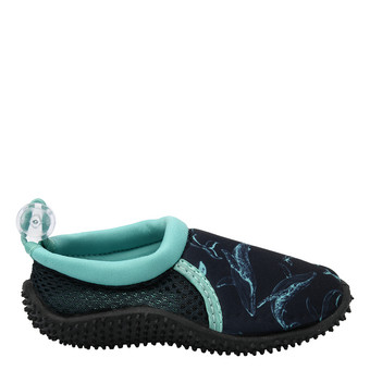 Baby Badeschuhe mit Wal-Motiven
