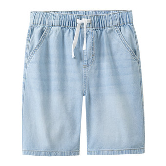 Jungen Pull-On Jeans-Shorts mit Tunnelzug