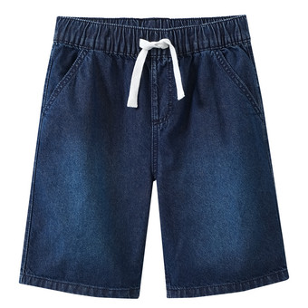 Jungen Pull-On Jeans-Shorts mit Tunnelzug