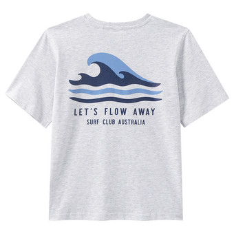 Jungen T-Shirt mit Rücken-Print