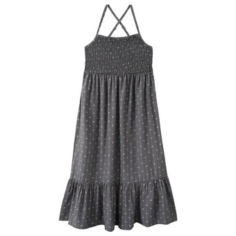 Mädchen Maxikleid mit Allover-Print
