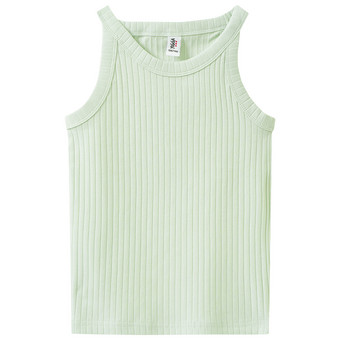 Mädchen Top mit Rippstruktur