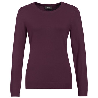 Damen Feinstrickpullover Rundhalsausschnitt