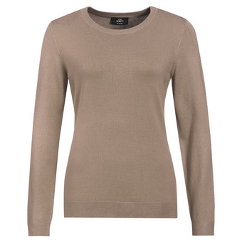 Damen Feinstrickpullover Rundhalsausschnitt