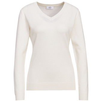 Damen Feinstrickpullover V-Ausschnitt