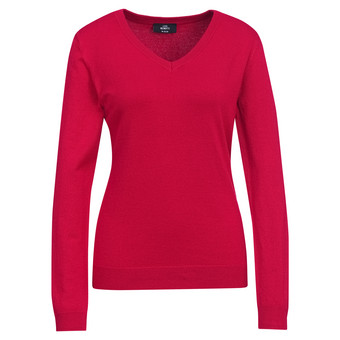 Damen Feinstrickpullover V-Ausschnitt