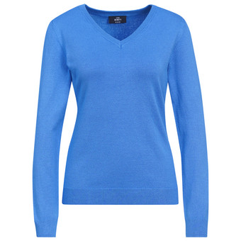 Damen Feinstrickpullover V-Ausschnitt
