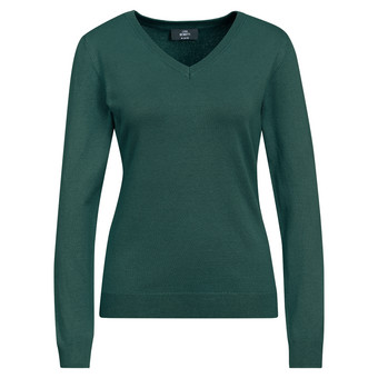 Damen Feinstrickpullover V-Ausschnitt