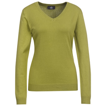 Damen Feinstrickpullover V-Ausschnitt
