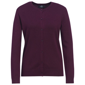 Damen Feinstrickjacke unifarben