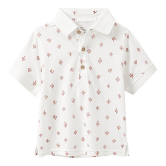 Baby Poloshirt aus Bio-Baumwolle