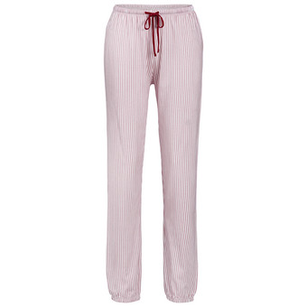 Damen Schlafhose gestreift