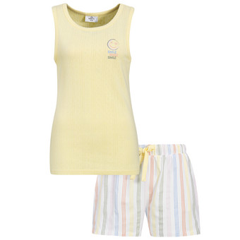 Damen Shorty mit Smiley-Print
