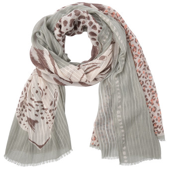 Damen Tuch mit Animal-Print