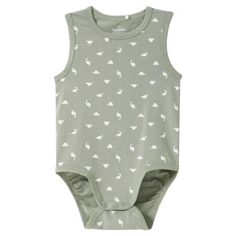 Baby body met dinosaurusprint all-over