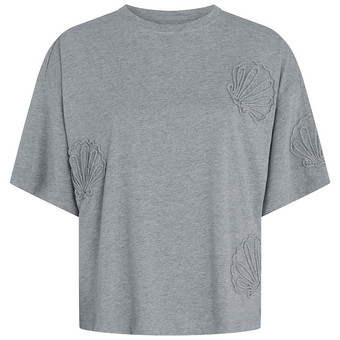 Damen T-Shirt mit Applikationen