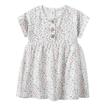 Baby Kleid mit Blumen-Allover