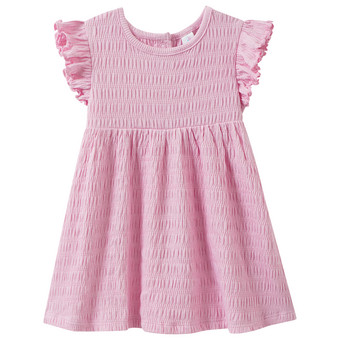 Baby Kleid mit Struktur-Muster