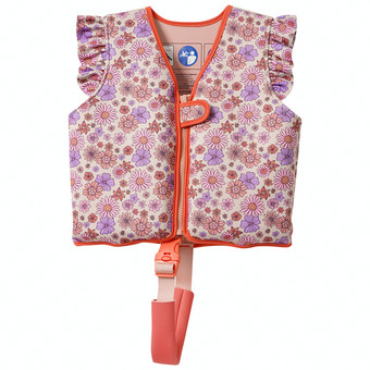 Schwimmweste mit Blumen-Motiv