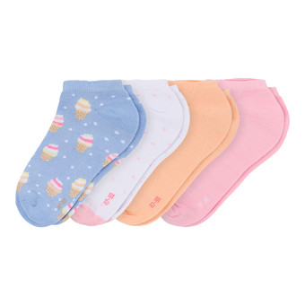 4 Paar Mädchen Sneaker-Socken im Set