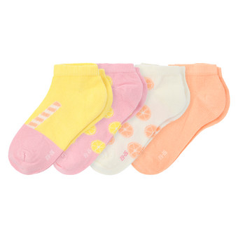 4 Paar Mädchen Sneaker-Socken im Set