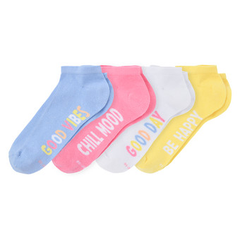 4 Paar Mädchen Sneaker-Socken im Set