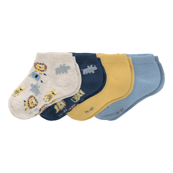 4 Paar Baby Sneaker-Socken im Set