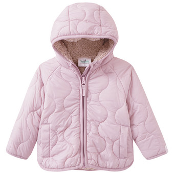 Baby Steppjacke mit Teddyfutter