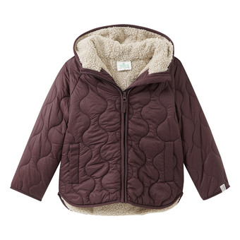 Mädchen Steppjacke mit Teddyfutter