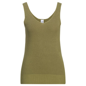 Damen Stricktop mit Rippstruktur