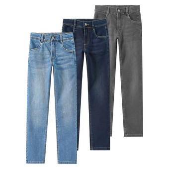 3 Jungen Relaxed-Jeans mit Stretch