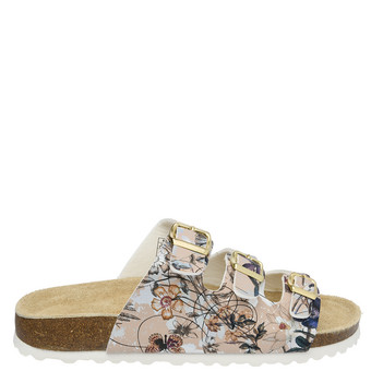 Damen Sandalen mit floralem Muster